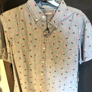 Pineapple hawaiian shirt Bonobos